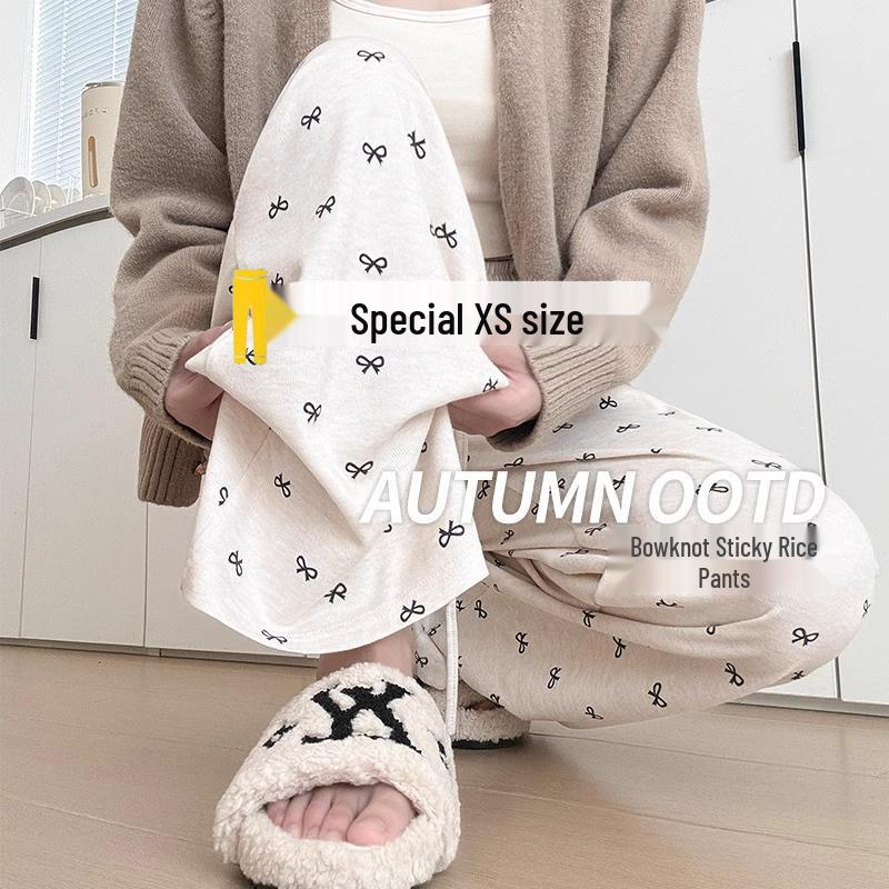 2024 Women s High-Waist Wide Leg Pants: Bow Detail, Soft Glutinous Fabric, Slimming, Casual, Petite Fit for Spring & Autumn 2XL (131-150 jin)
2024 Women s High-Waist Wide Leg Pants: Bow Detail, Soft Glutinous Fabric, Slimming, Casual, Petite Fit for Spring & Autumn 2XL (131-150 jin)