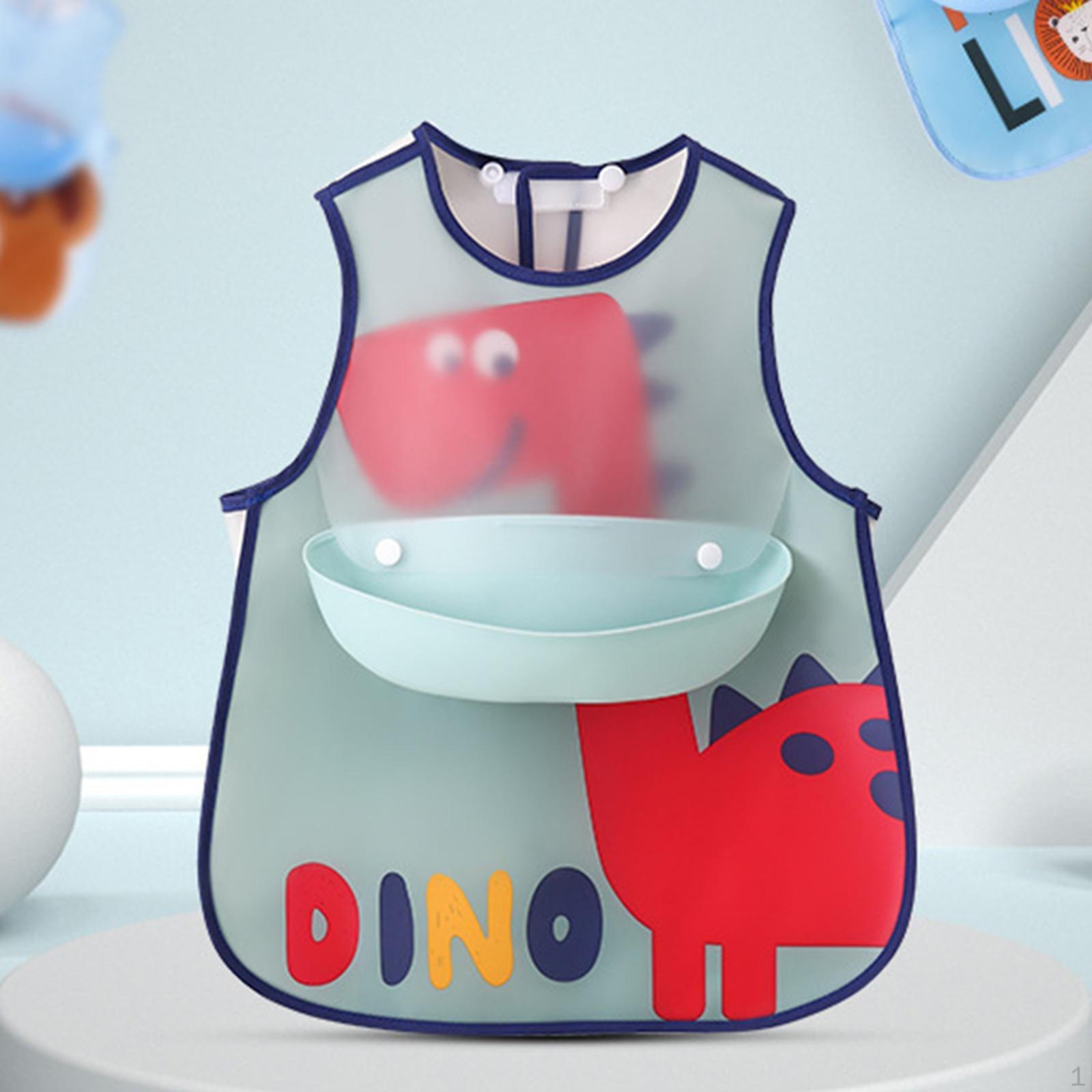 Baby Bib Bibs for Kids Feeding Infant Drawing Boys Girls Kindergarten Home сірий
Baby Bib Bibs for Kids Feeding Infant Drawing Boys Girls Kindergarten Home сірий