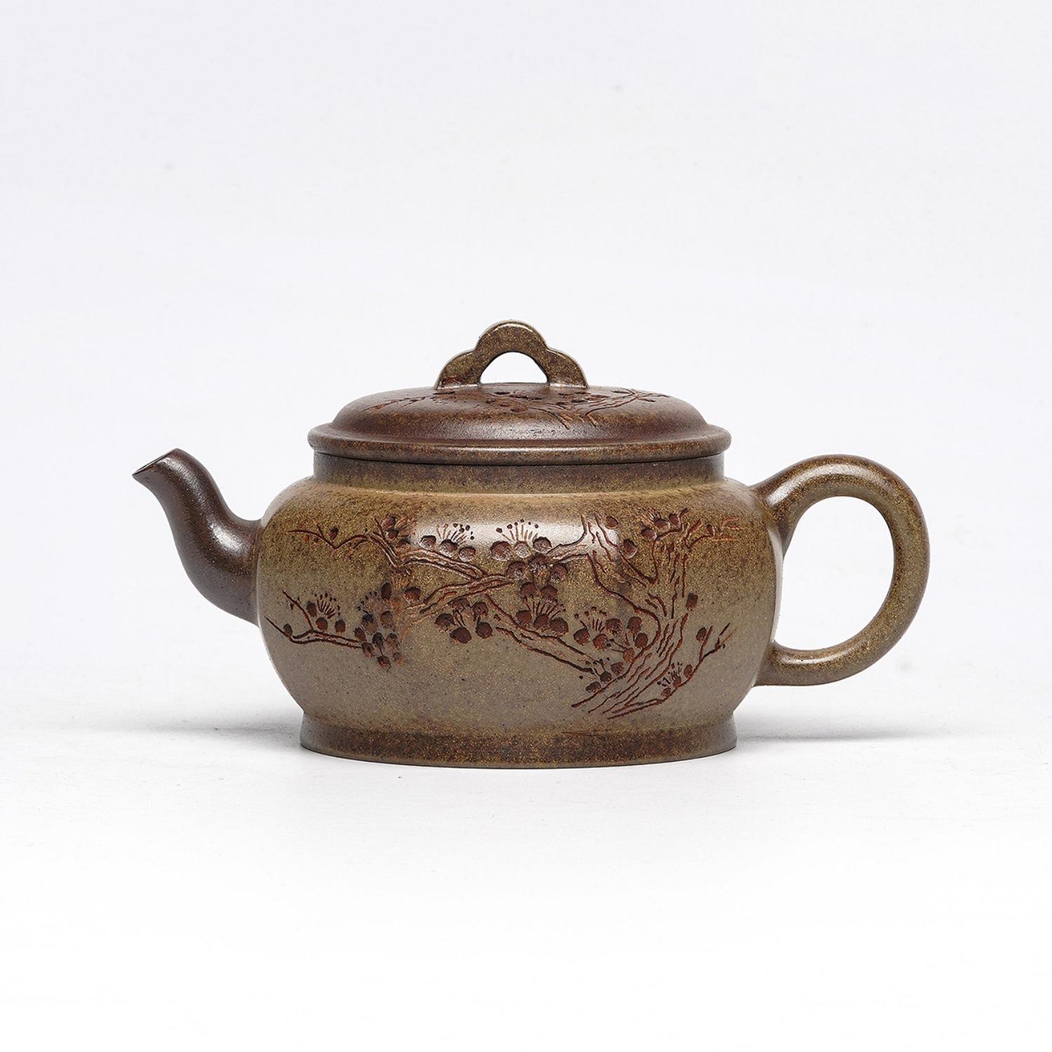 300ml Exquisite Yixing Purple Clay Teapots Handmade Plum Blossom Pot Raw Ore Agarwood Mud Tea Brewing Kettle Zisha Tea Set Gifts
300ml Exquisite Yixing Purple Clay Teapots Handmade Plum Blossom Pot Raw Ore Agarwood Mud Tea Brewing Kettle Zisha Tea Set Gifts