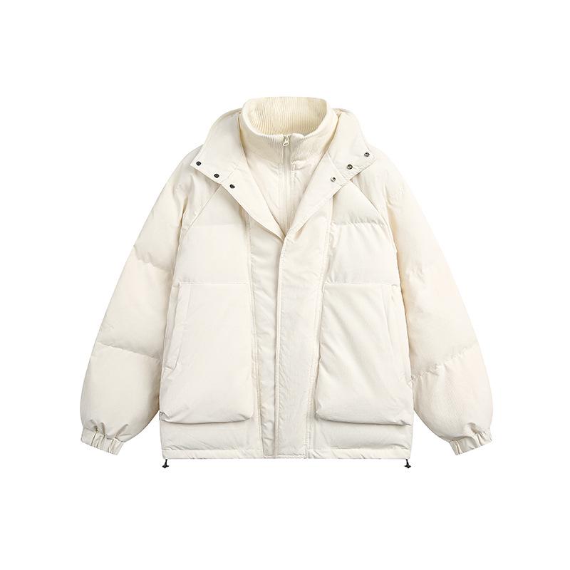 2024 Winter Japanese-Style Two-Piece Look Puffer Jacket - Retro Cotton Hooded Coat for Couples XXL білий
2024 Winter Japanese-Style Two-Piece Look Puffer Jacket - Retro Cotton Hooded Coat for Couples XXL білий