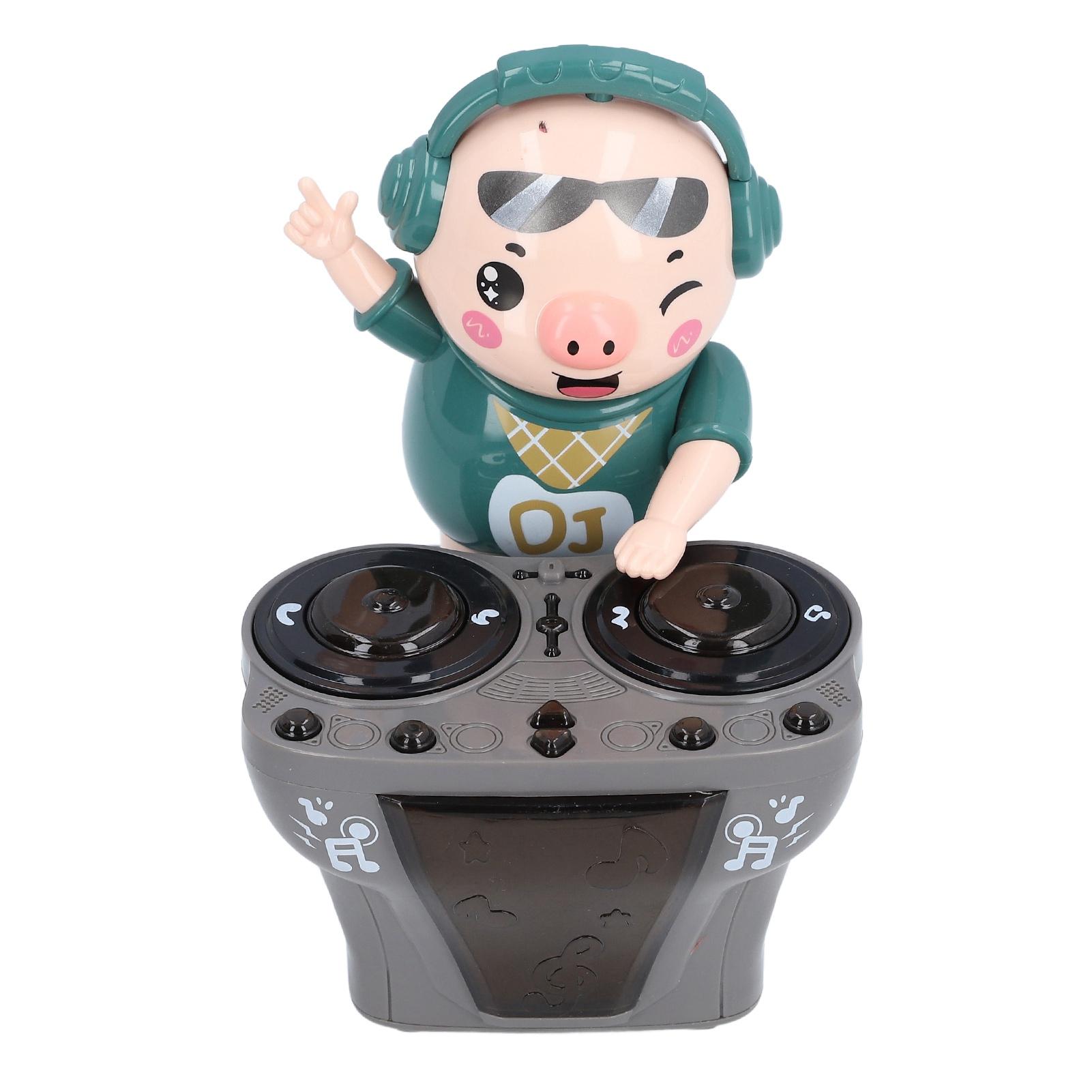 Electronic Dancing Piglet Toy DJ Style Automatic Rotating Disc Light Music Kids Animal Interactive
Electronic Dancing Piglet Toy DJ Style Automatic Rotating Disc Light Music Kids Animal Interactive