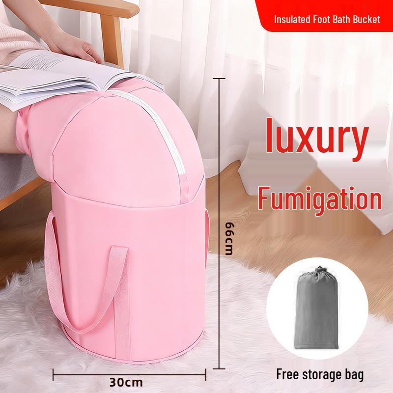 Portable Foldable Foot Bath Tub with Heat Preservation for Home Use - Women s Health Care and Calves Steaming.
Portable Foldable Foot Bath Tub with Heat Preservation for Home Use - Women s Health Care and Calves Steaming.