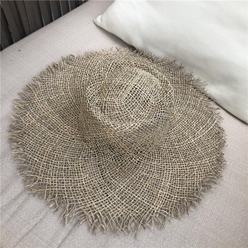 Ретро полая плетеная шляпа из соломы женская летняя отпускная пляжная шляпа с большими полями от солнца Adult average size (56-58cm)
Ретро полая плетеная шляпа из соломы женская летняя отпускная пляжная шляпа с большими полями от солнца Adult average size (56-58cm)