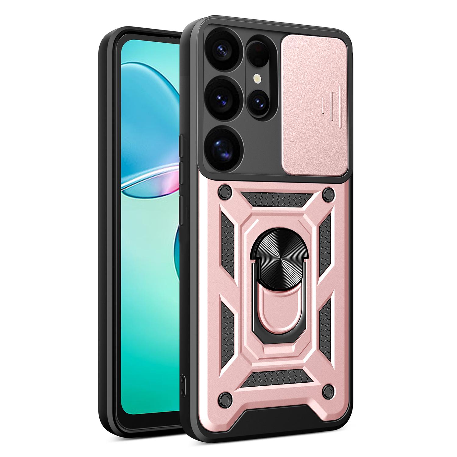 AMORUS For Samsung Galaxy S25 Ultra Case Kickstand PC+TPU Phone Cover with Camera Lens Slider
AMORUS For Samsung Galaxy S25 Ultra Case Kickstand PC+TPU Phone Cover with Camera Lens Slider