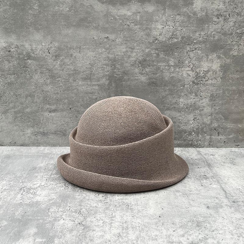 Version Superb Spring And Summer Socialite Style And Paper Bucket Hat Women S Elegant Breathable Light Top Hat High Top Beret Basin Hat one size fits all 54.5-57.5cm
Version Superb Spring And Summer Socialite Style And Paper Bucket Hat Women S Elegant Breathable Light Top Hat High Top Beret Basin Hat one size fits all 54.5-57.5cm