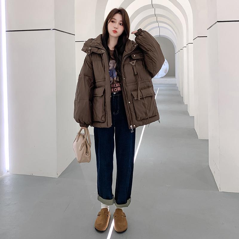 Waist hooded cotton jacket women s 2025 new Korean version loose thickened warm student winter jacket XXL кавовий
Waist hooded cotton jacket women s 2025 new Korean version loose thickened warm student winter jacket XXL кавовий