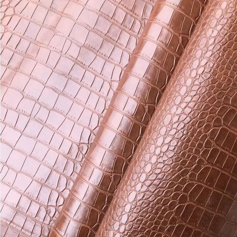 50 X 138 Cm Glossy Embossed Crocodile Texture Faux Leather Roll Synthetic Leather Crafts Fabric for Upholstery DIY Craft 50x138cm
50 X 138 Cm Glossy Embossed Crocodile Texture Faux Leather Roll Synthetic Leather Crafts Fabric for Upholstery DIY Craft 50x138cm