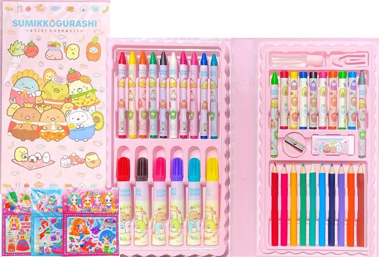 Набор канцелярских принадлежностей Sumikko Gurashi 42 вида Набор для рисования Канцелярские товары 1 наклейка Девочка Сумка для рисования Цветные карандаши Мелки Gurashi Sumikko Белый медведь Тонкацу
Набор канцелярских принадлежностей Sumikko Gurashi 42 вида Набор для рисования Канцелярские товары 1 наклейка Девочка Сумка для рисования Цветные карандаши Мелки Gurashi Sumikko Белый медведь Тонкацу