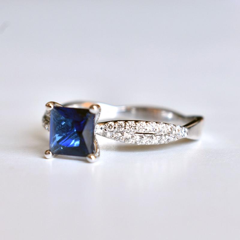 Huitan Princess Blue Cubic Zirconia Silver Color Rings for Women Luxury Trendy Wedding Band Accessories Temperament Lady Jewelry 10
Huitan Princess Blue Cubic Zirconia Silver Color Rings for Women Luxury Trendy Wedding Band Accessories Temperament Lady Jewelry 10
