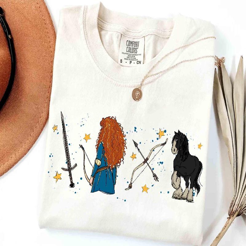 202526 Summer Tshirt Family 100 Cotton Printed Tshirt Loose Breathable Casual Short Sleeve Tshirt Princess Tshirt S
202526 Summer Tshirt Family 100 Cotton Printed Tshirt Loose Breathable Casual Short Sleeve Tshirt Princess Tshirt S