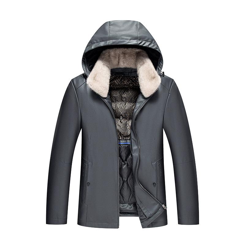 Чоловічий пуховик з натуральної шкіри Новий чоловічий висококласний пуховик із капюшоном і знімною овечою шкірою Зимове пальто M
Чоловічий пуховик з натуральної шкіри Новий чоловічий висококласний пуховик із капюшоном і знімною овечою шкірою Зимове пальто M