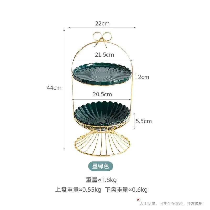 2-ярусна креативна підставка для торта, фруктовниця, страви для подачі цукерок, закусок, сервірувальна тарілка, фруктова тарілка, різдвяний декор, зберігання їжі
2-ярусна креативна підставка для торта, фруктовниця, страви для подачі цукерок, закусок, сервірувальна тарілка, фруктова тарілка, різдвяний декор, зберігання їжі