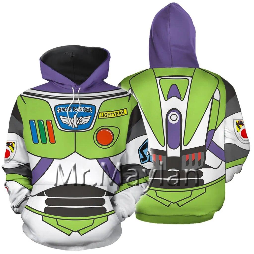 Cosplay 3D Full Printed BUZZ LIGHTYEAR Jacket Men women Hoodie Unisex Casual Boys Streetwear Sweatshirt Pullover Sudadera Hombre
Cosplay 3D Full Printed BUZZ LIGHTYEAR Jacket Men women Hoodie Unisex Casual Boys Streetwear Sweatshirt Pullover Sudadera Hombre