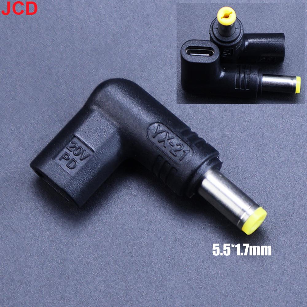 20V100W Laptop Power Adapter Connector DC Plug USB Type C Female to DC Male Jack Converter for Hp Dell Asus Acer Lenovo Notebook
20V100W Laptop Power Adapter Connector DC Plug USB Type C Female to DC Male Jack Converter for Hp Dell Asus Acer Lenovo Notebook