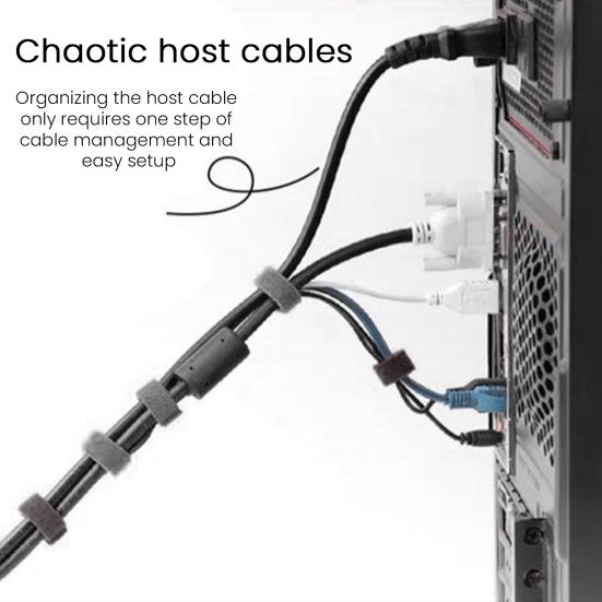 Yousheng Fastening Cable Ties 8-Inch Adjustable Cord Ties Microfiber Cloth Cable Management Straps Reusable Cord Organizer Wire Ties 100pcs чорний
Yousheng Fastening Cable Ties 8-Inch Adjustable Cord Ties Microfiber Cloth Cable Management Straps Reusable Cord Organizer Wire Ties 100pcs чорний