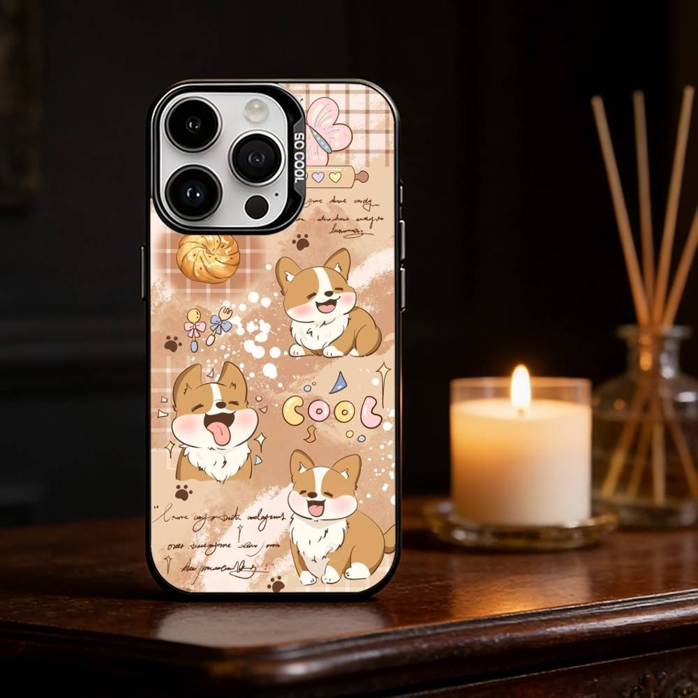 Cute Shiba Inu Phone Case Color Silver Shell For IPhone 17 16 15 14 13 12 11 Pro Max Plus iPhone17air
Cute Shiba Inu Phone Case Color Silver Shell For IPhone 17 16 15 14 13 12 11 Pro Max Plus iPhone17air