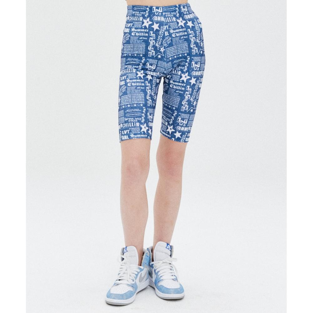 LUV IS TRUE SU DENIM LETTER BIKER SHORTSNAVY
LUV IS TRUE SU DENIM LETTER BIKER SHORTSNAVY