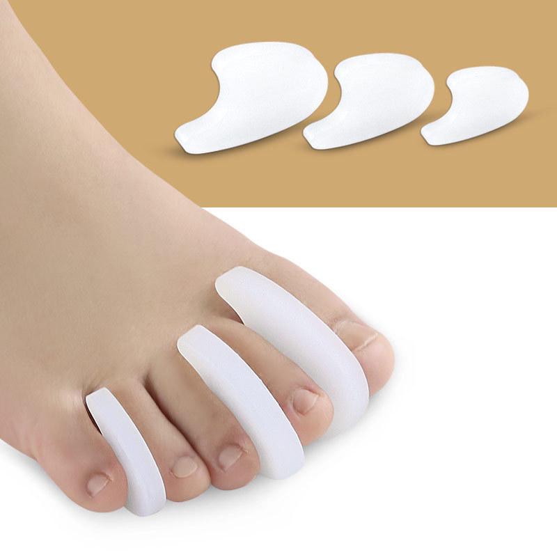Silicone Bunion Corrector & Toe Separator for Daily Use Large білий
Silicone Bunion Corrector & Toe Separator for Daily Use Large білий