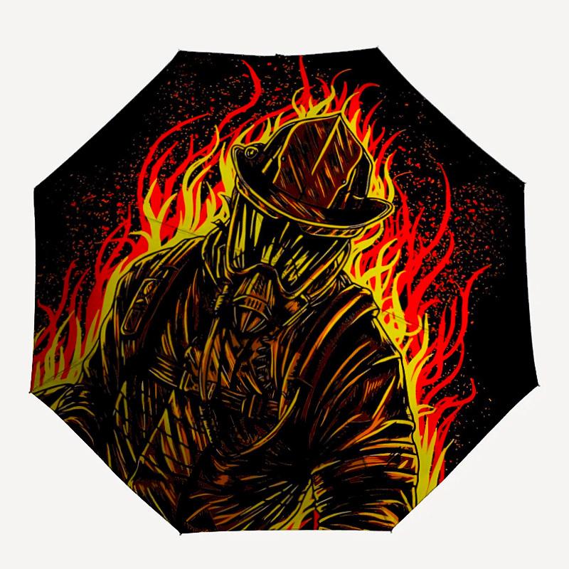 1pc Firefighter Flames Automatic Folding Umbrella - Compact 8-Rib Design, Durable Plastic & Iron, Lightweight for Outdoor Daily Use171
1pc Firefighter Flames Automatic Folding Umbrella - Compact 8-Rib Design, Durable Plastic & Iron, Lightweight for Outdoor Daily Use171
