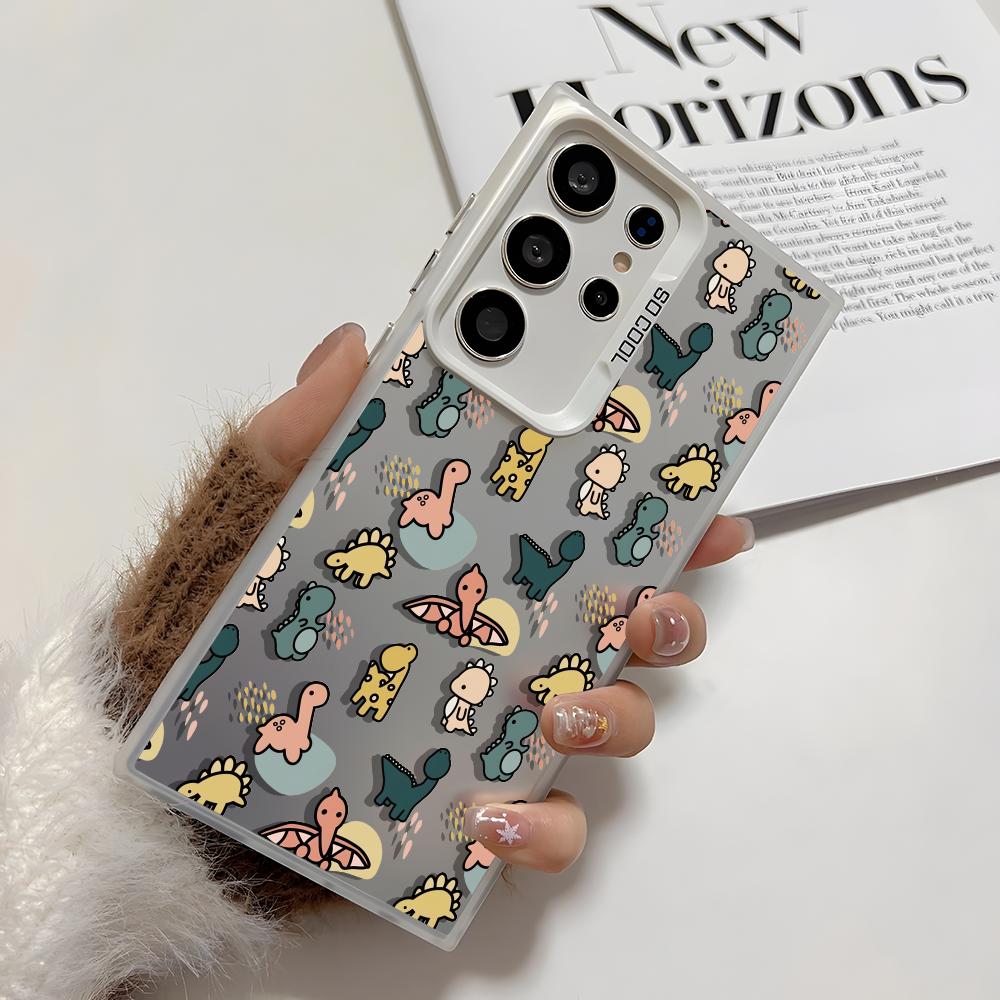 Cartoon Cute Dinosaurs Phone Case For Samsung Galaxy S25 Edge S24 S23 S22 S21 S20 Ultra Funda Silicone Silver Cover Galaxy S24
Cartoon Cute Dinosaurs Phone Case For Samsung Galaxy S25 Edge S24 S23 S22 S21 S20 Ultra Funda Silicone Silver Cover Galaxy S24