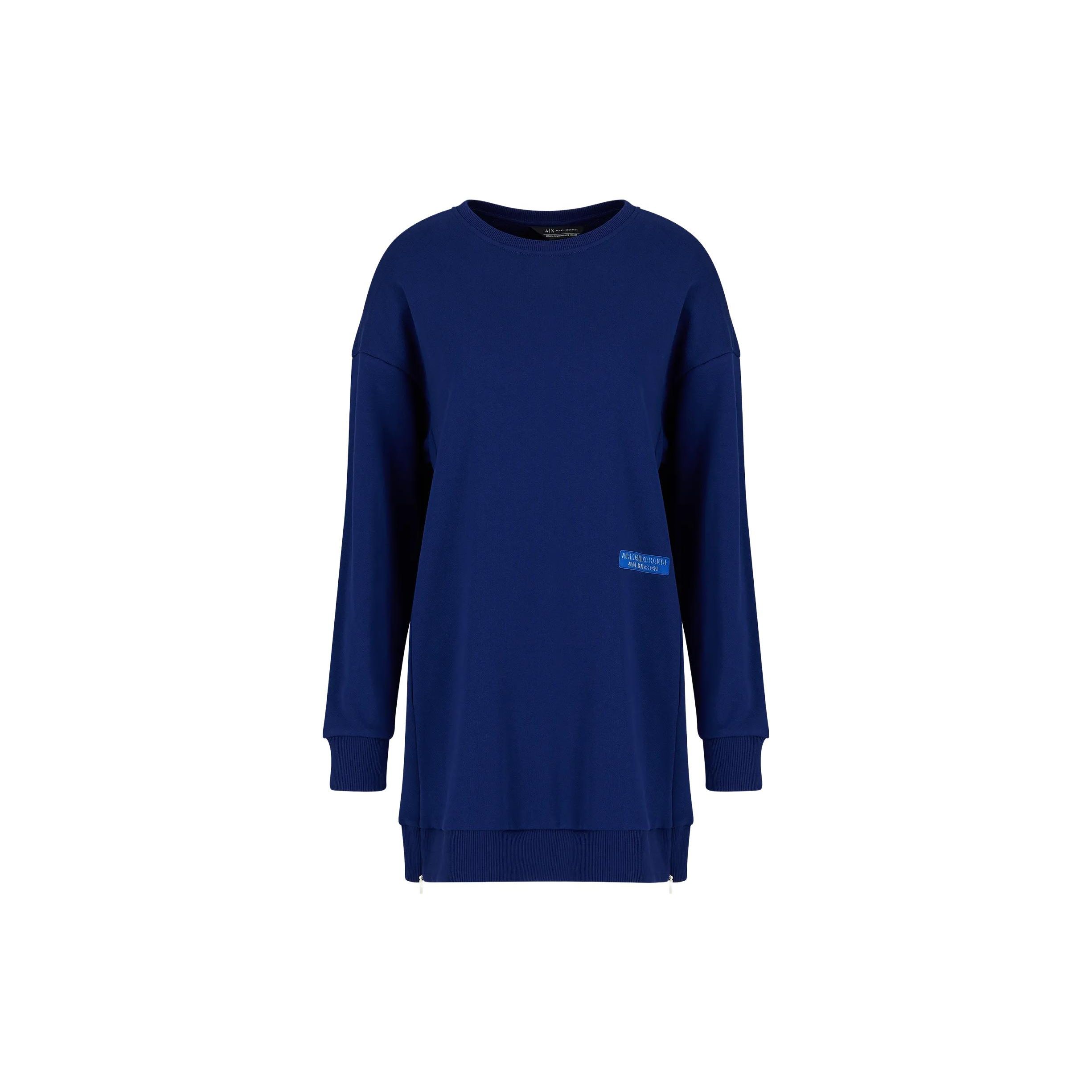 Emporio Armani FW23 Sustainability Values Organic Cotton Fleece Sweatshirt Dress Women dresses Blue 6RYA72-YJEBZ-25EL L
Emporio Armani FW23 Sustainability Values Organic Cotton Fleece Sweatshirt Dress Women dresses Blue 6RYA72-YJEBZ-25EL L