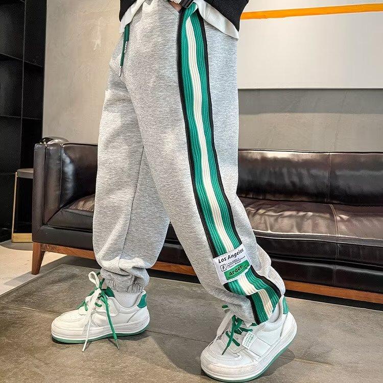 Boys Spring and Autumn Pants 2025 New Children s Autumn Long Pants Big Boys Stylish Sports Sweatpants 120
Boys Spring and Autumn Pants 2025 New Children s Autumn Long Pants Big Boys Stylish Sports Sweatpants 120