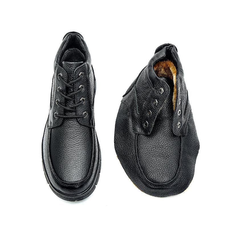 Martin boots men s high-top men s shoes black casual cowhide boots low-heeled autumn and winter velvet thermal cotton shoes 38
Martin boots men s high-top men s shoes black casual cowhide boots low-heeled autumn and winter velvet thermal cotton shoes 38
