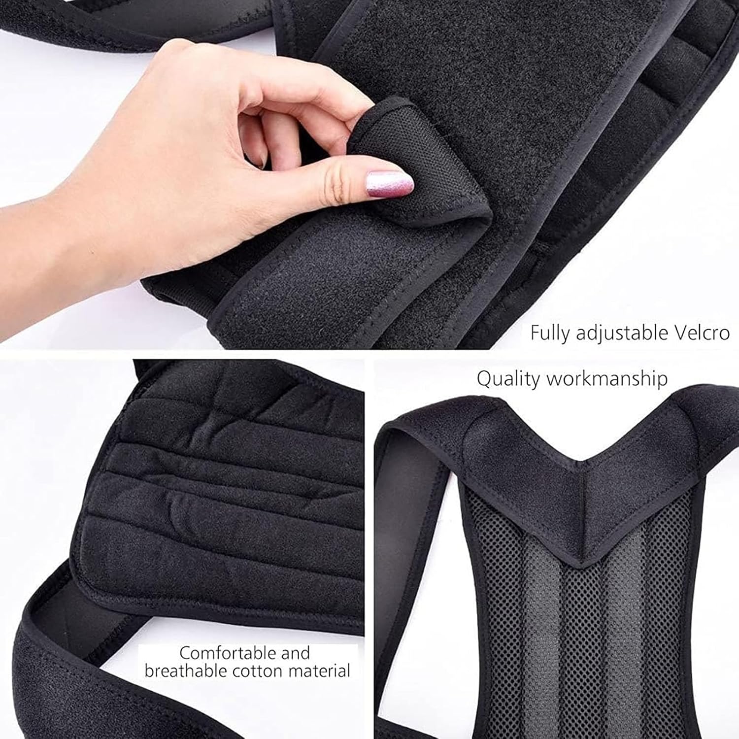 XS-4XL Plus Size Posture Corrector For Women And Men, Adjustable Back Support Lumbar Brace, Relief And Improve Posture For Neck, HunchBack And
XS-4XL Plus Size Posture Corrector For Women And Men, Adjustable Back Support Lumbar Brace, Relief And Improve Posture For Neck, HunchBack And