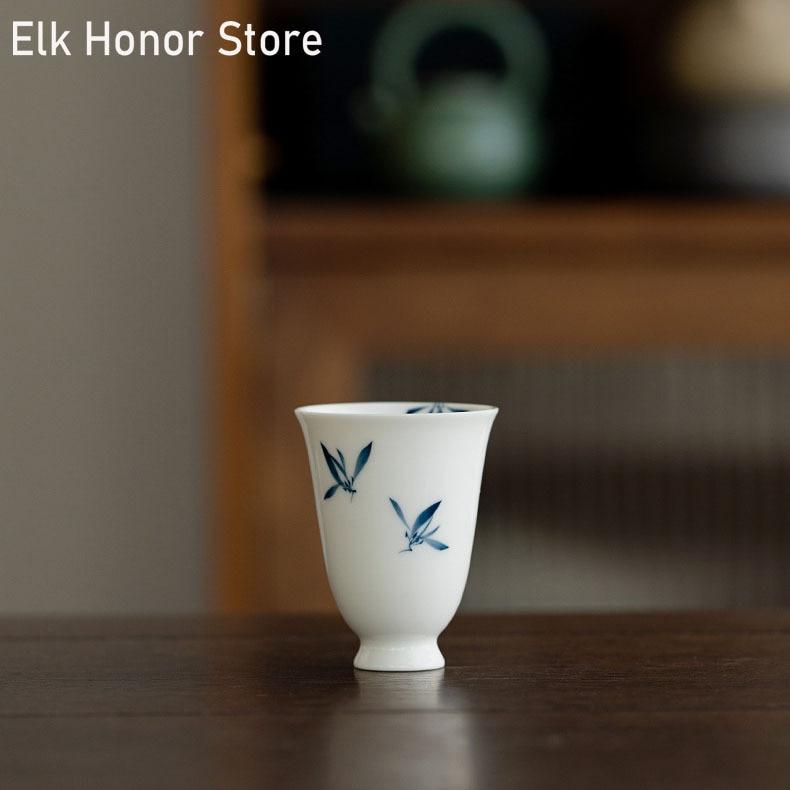 2pc/lot 65ml Pure Hand-painted Butterfly Orchid Ceramic Tea Cup Kung Fu Tea Master Cup Small Wind Chime Cup Puer Cup Drinkware
2pc/lot 65ml Pure Hand-painted Butterfly Orchid Ceramic Tea Cup Kung Fu Tea Master Cup Small Wind Chime Cup Puer Cup Drinkware