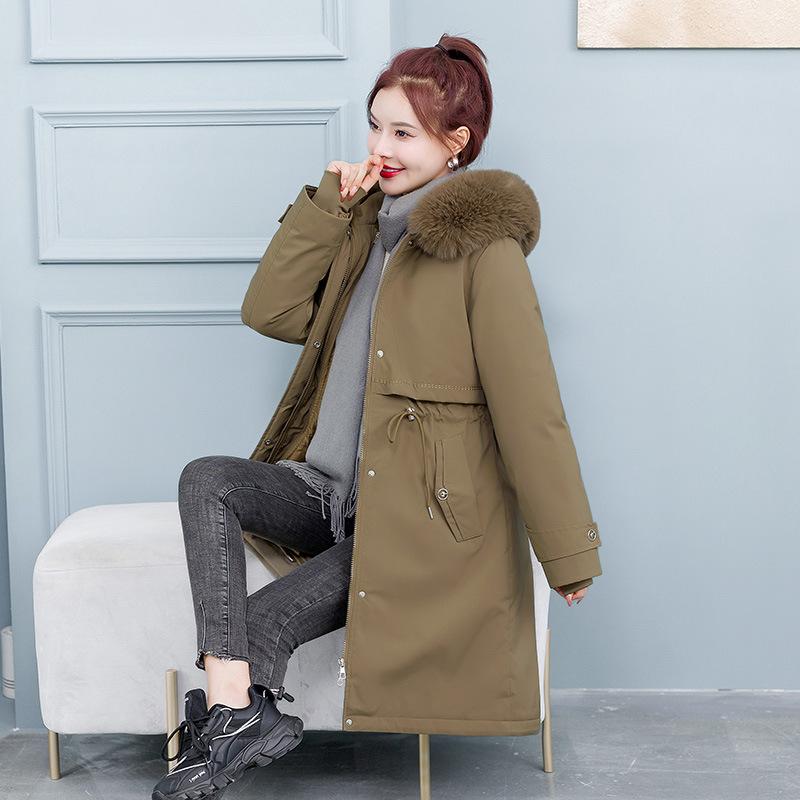 One-on-one Clothes, Three-piece Warm Cotton Jacket, Women s Long Style Over Knee Korean Loose Cotton Jacket, Removable Parka Suit 3XL
One-on-one Clothes, Three-piece Warm Cotton Jacket, Women s Long Style Over Knee Korean Loose Cotton Jacket, Removable Parka Suit 3XL