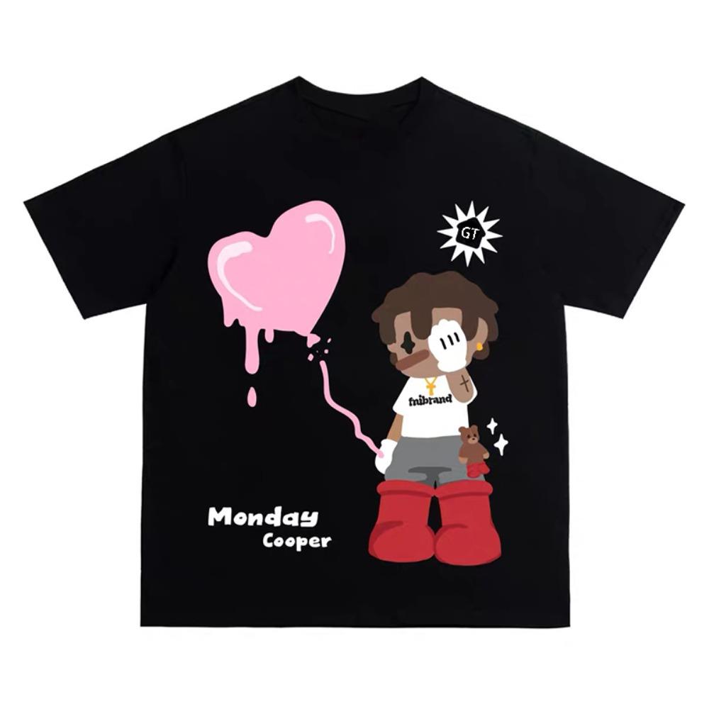 Unisex Clothing Unisex Cartoon Letter Printed T Shirt American Retro Y2k Cotton Shortsleeved Oversize Shirt Fashion Street Clothes 4XL
Unisex Clothing Unisex Cartoon Letter Printed T Shirt American Retro Y2k Cotton Shortsleeved Oversize Shirt Fashion Street Clothes 4XL