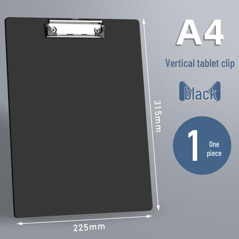 A4 Thickened Metal Clipboard with Strong Clip for Office, Students, and Meetings
A4 Thickened Metal Clipboard with Strong Clip for Office, Students, and Meetings