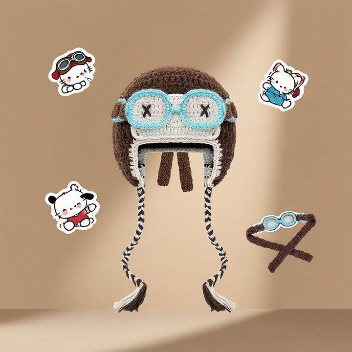 Danjianji same knitted hat women s 2025 new American retro thin big head circumference bag head flying hat ear protection hat One size fits all
Danjianji same knitted hat women s 2025 new American retro thin big head circumference bag head flying hat ear protection hat One size fits all