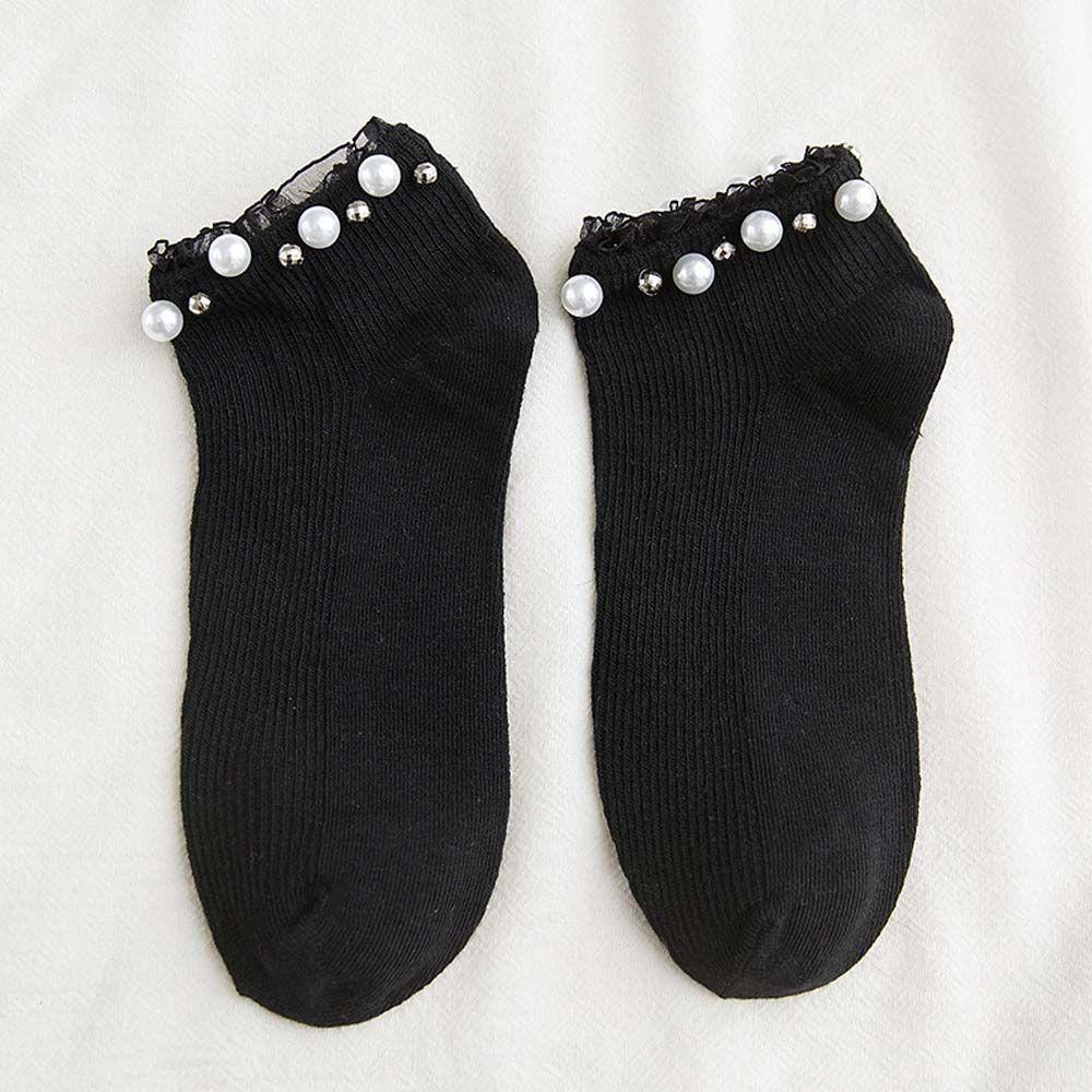 Autumn Cute Pearl Fashion Solid Color Socks Boat Socks Ankle Socks Cotton
Autumn Cute Pearl Fashion Solid Color Socks Boat Socks Ankle Socks Cotton
