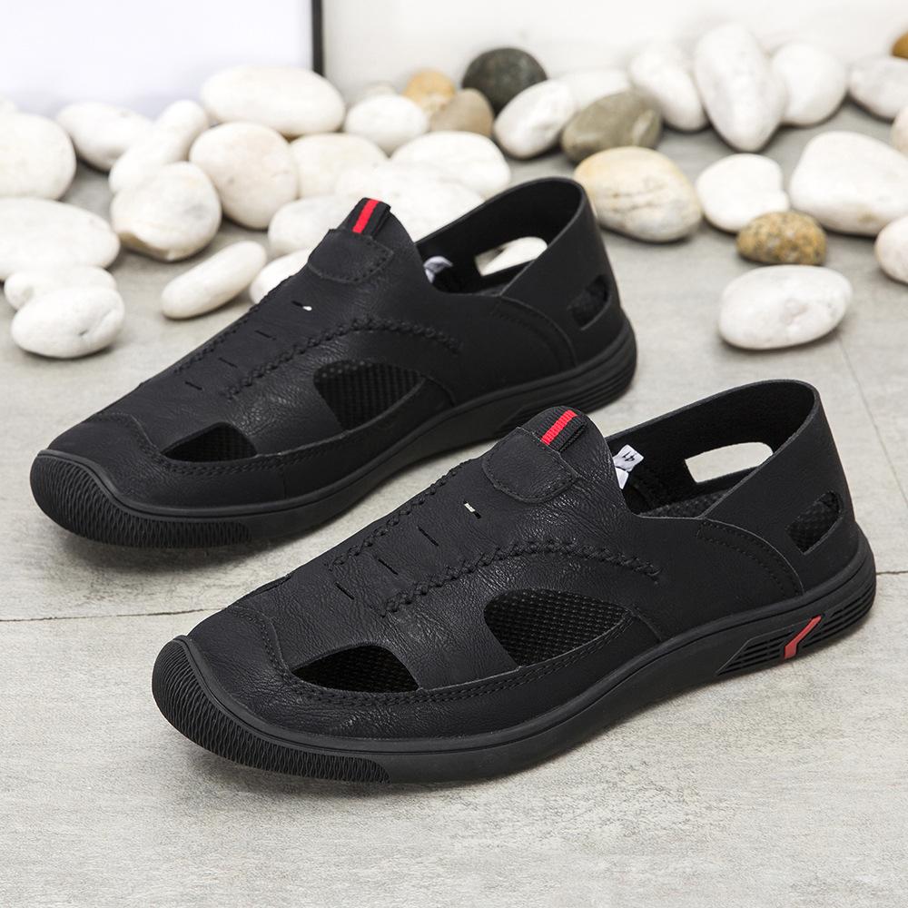 Sandals summer new men s shoes hollow men s breathable thick-soled soft-soled light casual going out hole shoes driving shoes 39
Sandals summer new men s shoes hollow men s breathable thick-soled soft-soled light casual going out hole shoes driving shoes 39