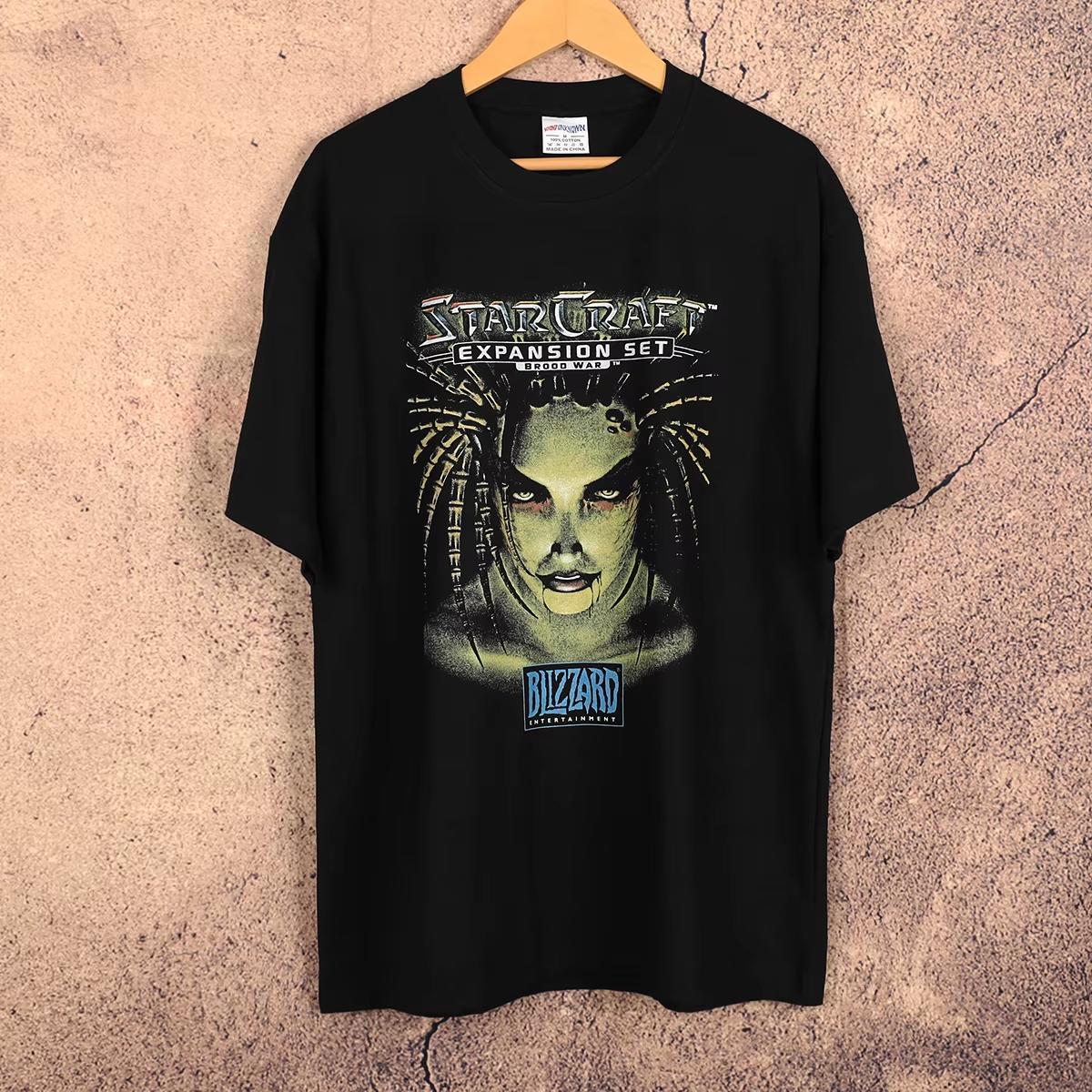Sarah Kerrigan T Shirt Queen of Blades StarCraft Zerg SciFi Classic Game Retro Cotton Printed Short Sleeves Unisexs Top Shirts 4XL
Sarah Kerrigan T Shirt Queen of Blades StarCraft Zerg SciFi Classic Game Retro Cotton Printed Short Sleeves Unisexs Top Shirts 4XL