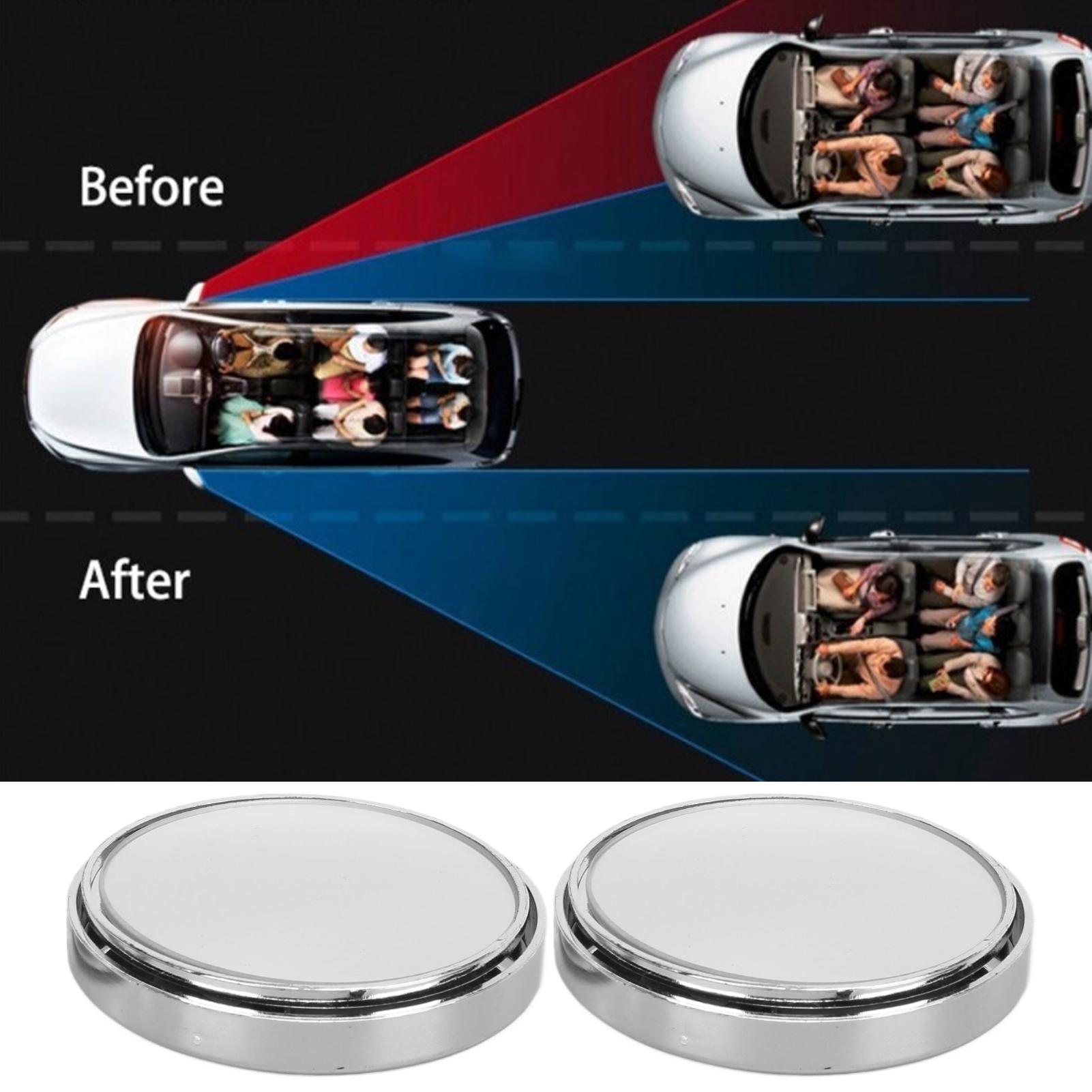 2PCS Car Rearview Auxiliary Blind Spot Mirror 360 Degree Wide Angle Rotation Round
2PCS Car Rearview Auxiliary Blind Spot Mirror 360 Degree Wide Angle Rotation Round
