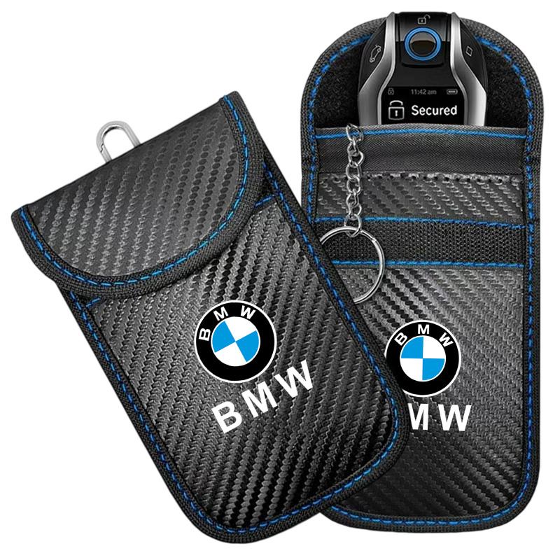 For BMW Logo Car Key Pouch Signal-blocking Faraday Bag Key Case Anti-theft Car Key Storage Organizer with Wear Resistant Materia
For BMW Logo Car Key Pouch Signal-blocking Faraday Bag Key Case Anti-theft Car Key Storage Organizer with Wear Resistant Materia