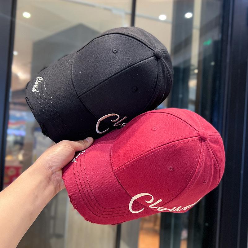 Peaked cap Letters Wide brim Deep top Big head circumference Hard top Baseball cap Summer sun protection visor hat Adjustable чорний
Peaked cap Letters Wide brim Deep top Big head circumference Hard top Baseball cap Summer sun protection visor hat Adjustable чорний