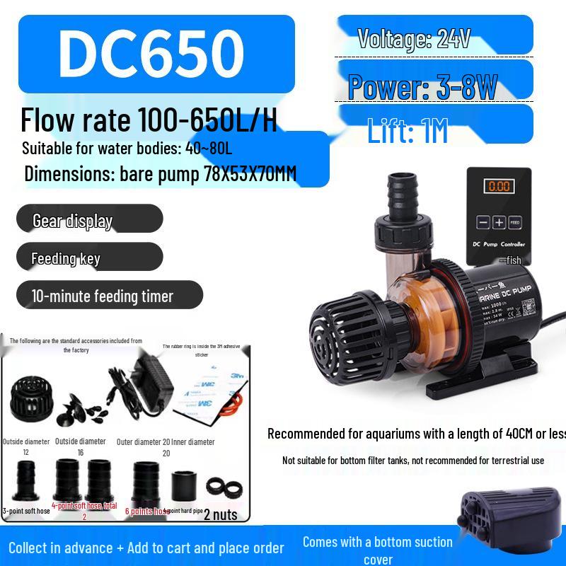 Japan Benku Yu Second Gen Ultra-Silent Fish Tank & Pond Variable Frequency Submersible Water Pump with Bottom Suction Filter.
Japan Benku Yu Second Gen Ultra-Silent Fish Tank & Pond Variable Frequency Submersible Water Pump with Bottom Suction Filter.