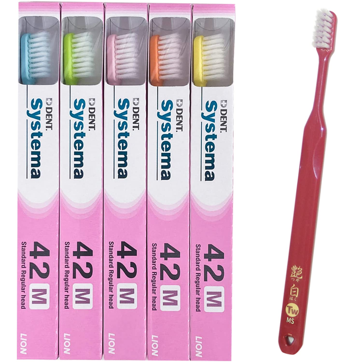 Зубная щетка Lion Systema 42M x 20 Glossy White Toothbrush Twin x 1 in Профилактика заболеваний пародонта Эксклюзивный стоматологический продукт DENT.EX + (Миссисипи) [Сделал
Зубная щетка Lion Systema 42M x 20 Glossy White Toothbrush Twin x 1 in Профилактика заболеваний пародонта Эксклюзивный стоматологический продукт DENT.EX + (Миссисипи) [Сделал