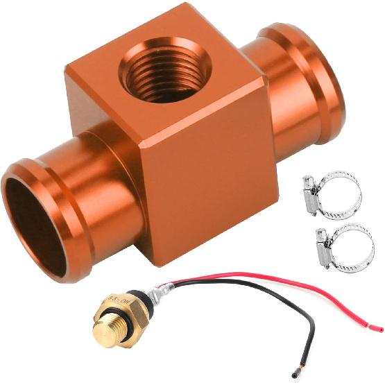 Keenso Water Temperature Sensor Adapter,22mm/0.86 inches Water Temperature Joint Pipe for Motorcycle ATV Off-RoadOrange помаранчевий
Keenso Water Temperature Sensor Adapter,22mm/0.86 inches Water Temperature Joint Pipe for Motorcycle ATV Off-RoadOrange помаранчевий