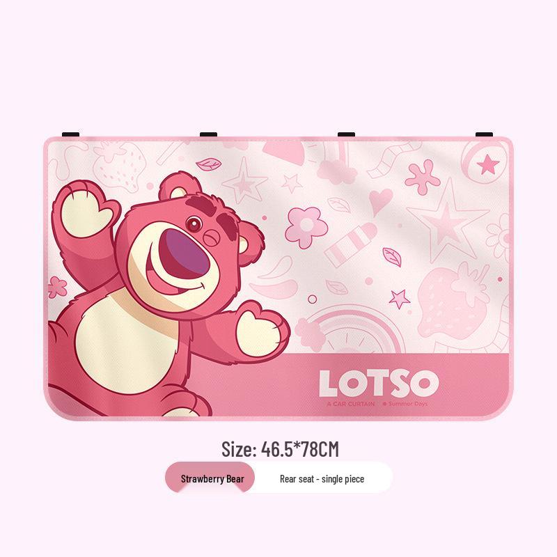 Strawberry Bear Magnetic Car Window Sunshades - Heat & Sun Protection for Baby & Child Privacy
Strawberry Bear Magnetic Car Window Sunshades - Heat & Sun Protection for Baby & Child Privacy