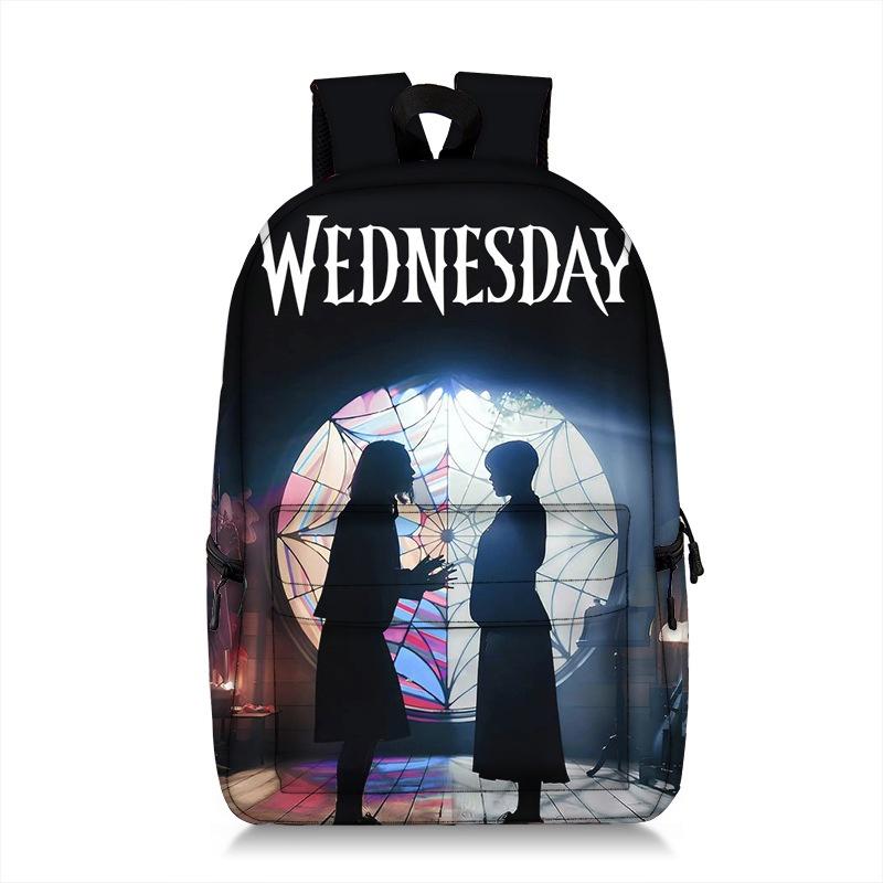 Wednesday Addams Backpack Laptop Interlayer+side Pocket+waterproof+school Face to Face
Wednesday Addams Backpack Laptop Interlayer+side Pocket+waterproof+school Face to Face