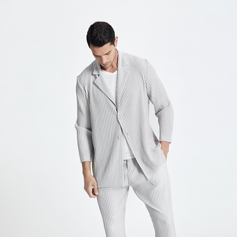 Men s Summer 2021 Pleated Casual Suit Jacket and Trench Cardigan XL серый
Men s Summer 2021 Pleated Casual Suit Jacket and Trench Cardigan XL серый