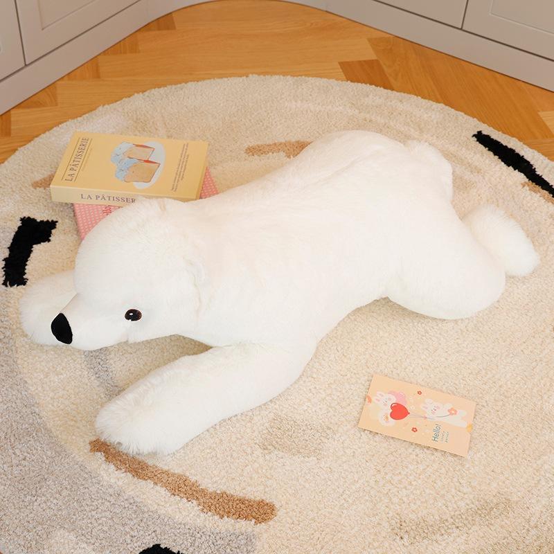 Cute Simulation Polar Bear Doll Plush Toy Lying Down Bear Hugging Bear Doll Children S Rag Doll Birthday Gift 30cm(0.2kg)
Cute Simulation Polar Bear Doll Plush Toy Lying Down Bear Hugging Bear Doll Children S Rag Doll Birthday Gift 30cm(0.2kg)