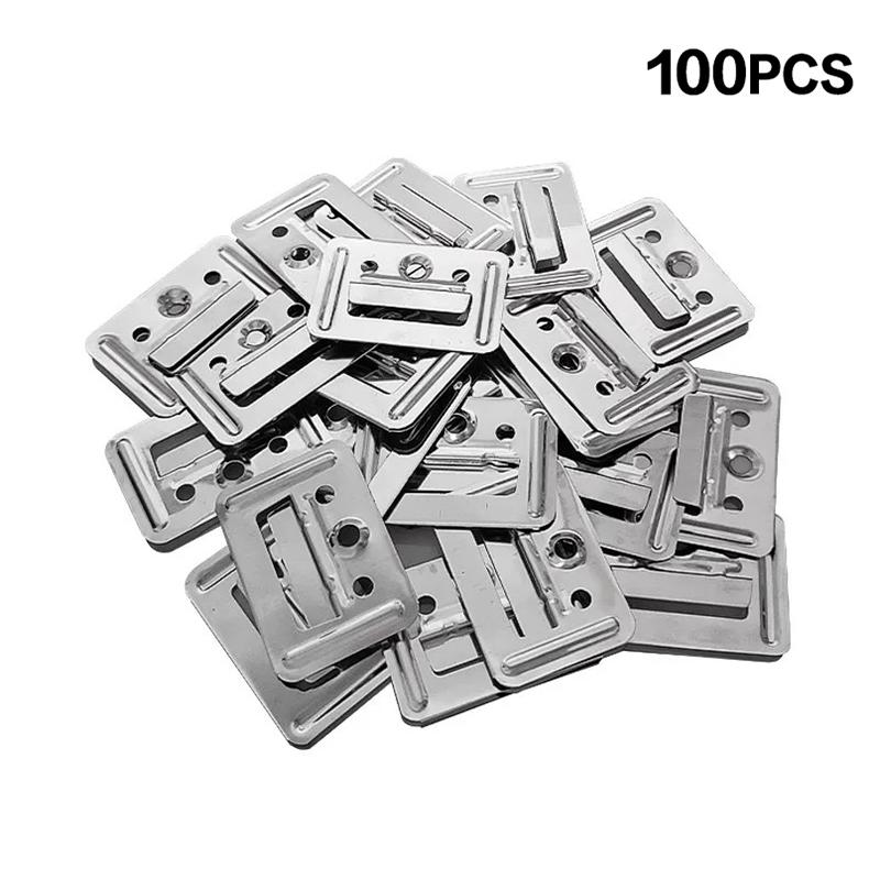 50/100 шт. Пряжка из бамбукового волокна для интегрированной стеновой панели, соединитель из нержавеющей стали, мебельная фурнитура, зажим 100PCS
50/100 шт. Пряжка из бамбукового волокна для интегрированной стеновой панели, соединитель из нержавеющей стали, мебельная фурнитура, зажим 100PCS