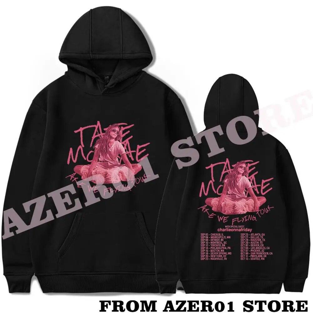 Tate Mcrae Are We Flying Concert Merch Hoodies Winter Unisex/Women Hooded Sweet Streetwear LongSleeve New Logo Sweatshirt
Tate Mcrae Are We Flying Concert Merch Hoodies Winter Unisex/Women Hooded Sweet Streetwear LongSleeve New Logo Sweatshirt