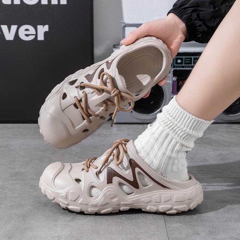 Thick-soled hole shoes outdoor creek wading 2025 new non-slip beach bag head cool slippers 44-45
Thick-soled hole shoes outdoor creek wading 2025 new non-slip beach bag head cool slippers 44-45