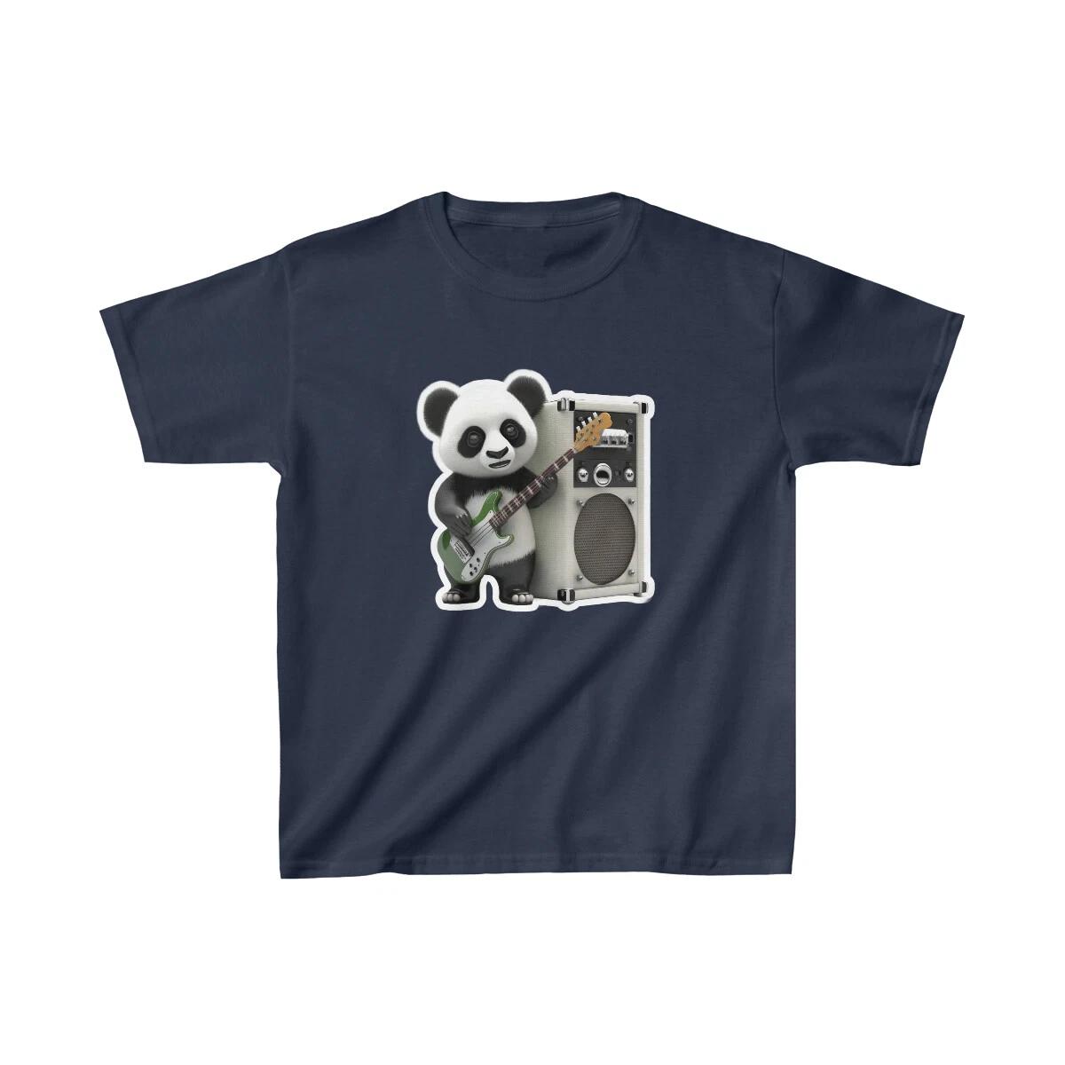 US Kids 7Y 14Y - Music panda playing rock bass guitar - Kids Heavy Cotton Tee XL
US Kids 7Y 14Y - Music panda playing rock bass guitar - Kids Heavy Cotton Tee XL